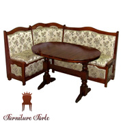 Кухонный уголок из дерева, Уголок Люкс