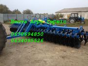 Лущильник дисковый фронтальный полуприцепной захват 3 м.