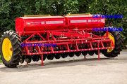 Сеялка зернотуковая Grain 3, 6 прикатывающие катки, м/р15см.