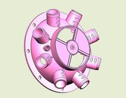 Раструб вентилятора (пластмас.) СУПН, УПС, СУ,