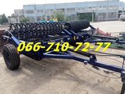 Каток КЗК-6 ККШ кольчато-шпоровый, Сталь, масса 2300 кг.