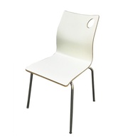 Стілець дерев'яний Хорека, колір білий