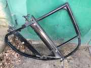 Б/у рамка двери Smart Forfour MN900135, A4547300108, задняя левая