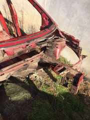 Б/у четверть лонжерон Renault Scenic 2, левая передняя, Рено Сценик 2