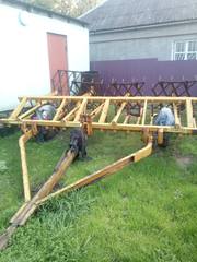 Культиватор КПС-4 з боронами, виробництва Донецького заводу «Точмаш».